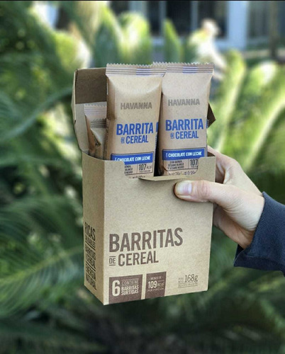 Barritas De Cereal Havanna X 12 Unidades Sin Tacc. 