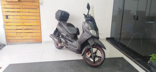 Imagem 7 de 9 de Dafra Citycom 300i Preta 2015 Tebi Motos