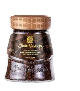 Cafe Soluble Liofilizado Regular Juan Valdez 95 Grs