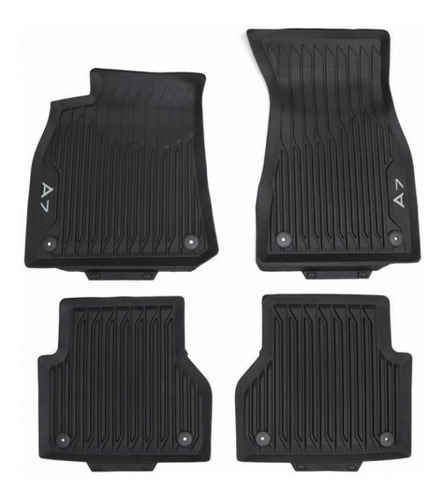 Kit De Alfombras Delanteras Y Traseras Audi A7 2020 Al 2023 