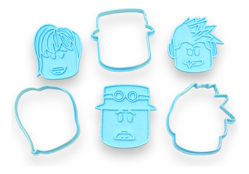 Kit Cortantes Reposteria Roblox Galleta Galletitas Cookie