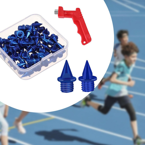 60x De Repuesto Para Zapatas De Pista, De Pista Ligeros Azul