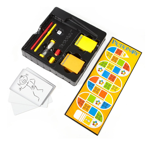 Pictionary Juego De Mesa Original Para 2 Equipos De Jugadore