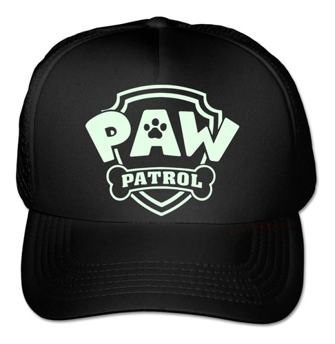 Gorra Paw Patrol Brillan En La Oscuridad