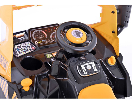 Camión Eléctrico Prinsel Truck 12v Color Amarillo