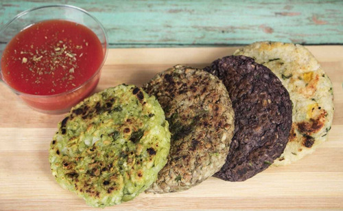 Imagen 6 de 9 de Hamburguesa Vegana Pq.3pz.veggie.house.