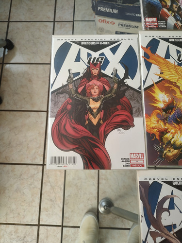 Avengers Vs Xmen + Consecuencias 18 Tomos En Total.