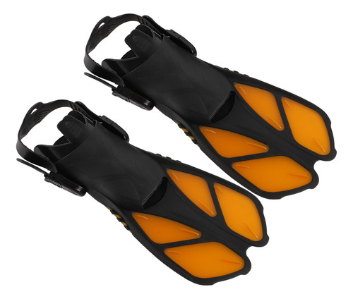 Aletas Para Natación 2pcs Aletas Snorkel Ajustables Soft Tpr