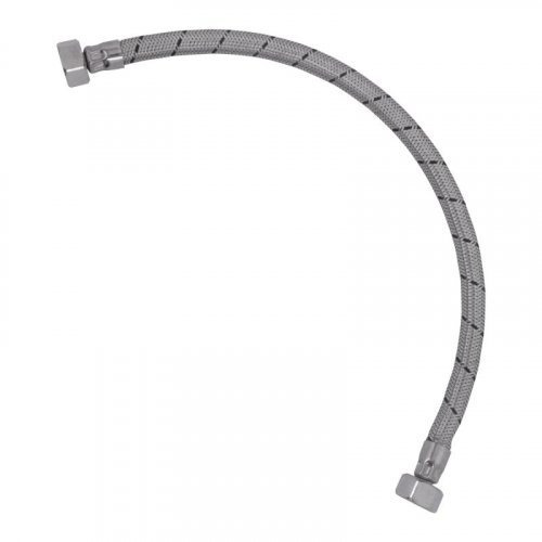 Imagen 1 de 1 de Conector Flexometalico Acero Inoxidable 1/2 X 1/2 1 Metro