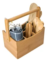 Comprar Organizador  Valsen  Cubiertos \u002F Utensillos L De Bamboo