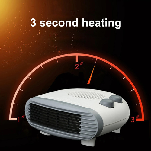 Imagen 3 de 9 de Termoventilador Silencioso Calefactor Electrico 2000w