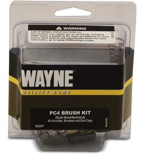 Wayne 56397 Pc4 - Kit De Repuesto Para Cepillo (motor Ryobi/