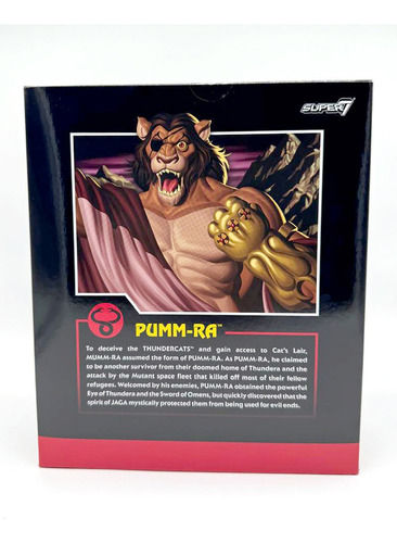 Thunderdats Pumm-ra Super 7 Redcobra Toys (Usado)