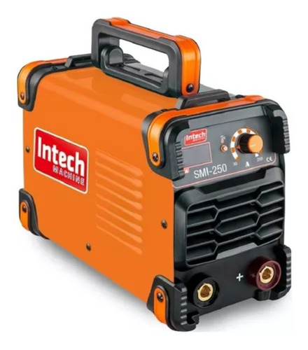 Máquina Inversa Solda Profissional Intech Smi250 250a 220v Cor Laranja