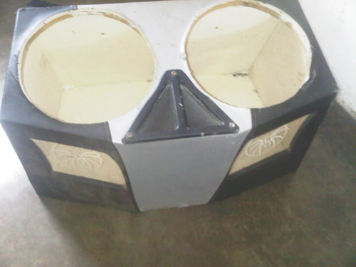 Imagen 6 de 10 de Cajon Para 4 Triaxiales 6x9 Y Otro Para 2 Bajos De 15