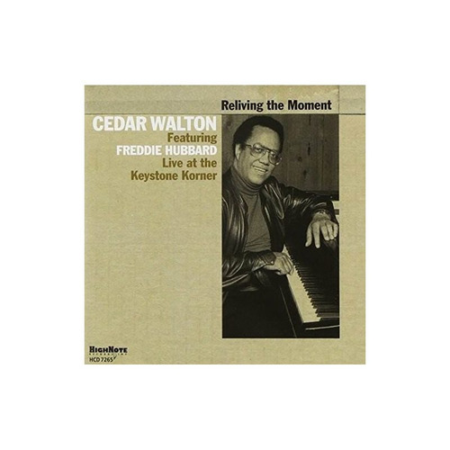 Walton Cedar Reliving The Moment Usa Import Cd Nuevo