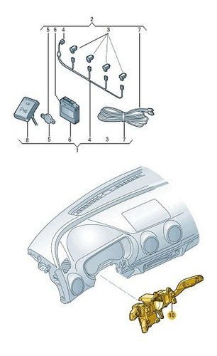 Control De Crucero Original Audi A3-s3.