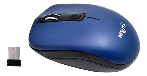 Nisuta Mouse Inalambrico Ns-mow40 Azul 1600dpi