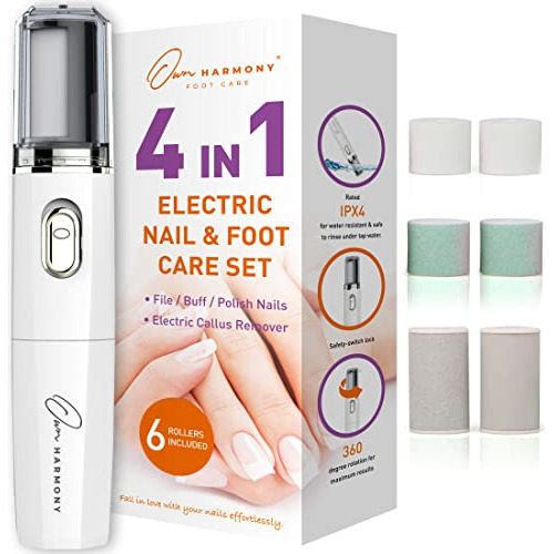 Kit Eléctrico De Pulidor Y Abrillantador De Uñas Own Harmony