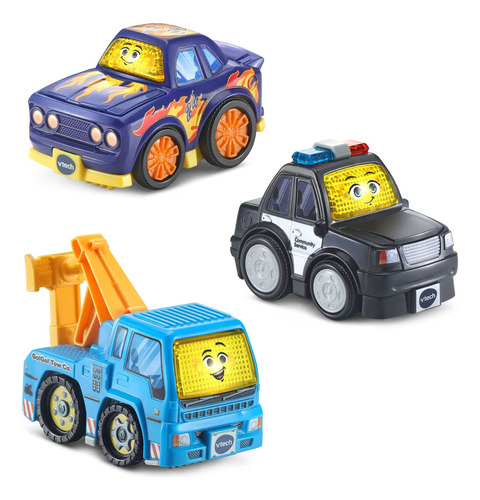 Carro De Brinquedo Vtech Go! Vá! Pacote Com 3 Smart Wheels R