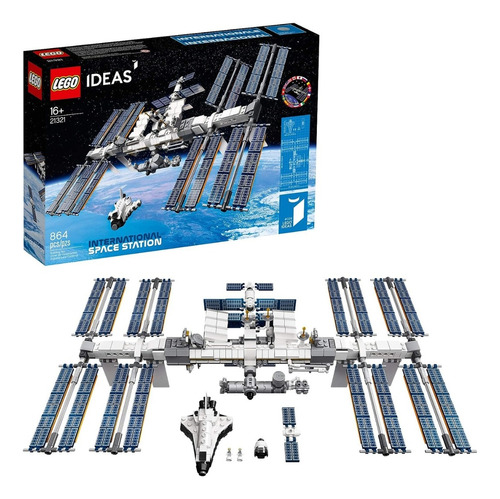 Lego Ideas Estación Espacial Internacional 21321 Kit Para