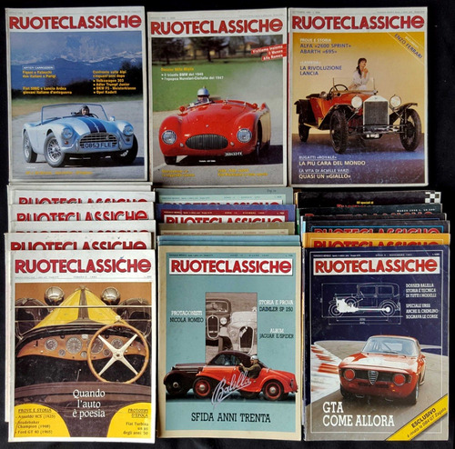 Autos Antiguos Revistas Routeclassiche Lote X 31 39361