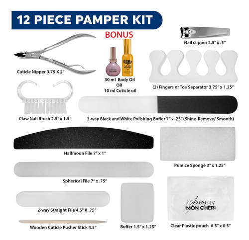 Kit De Mimos: Set De Fiesta Para Pies Y Uñas - Herramientas