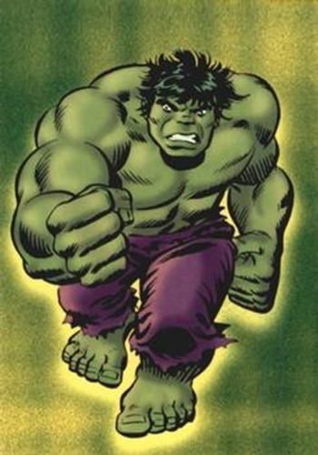 Cards - Hulk The Incredible - Marvel - Coleção Completa