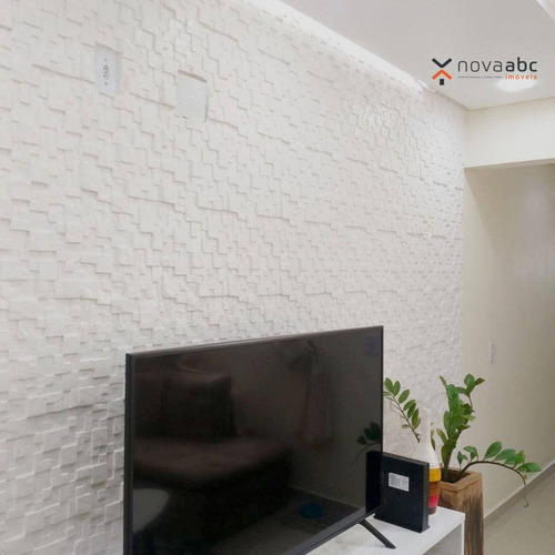 Imagem 6 de 30 de Cobertura Com 2 Dormitórios À Venda, 53 M² Por R$ 500.000 - Vila Alzira - Santo André/sp - Co1127