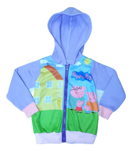 Sweater Con Cierre Peppa Pig