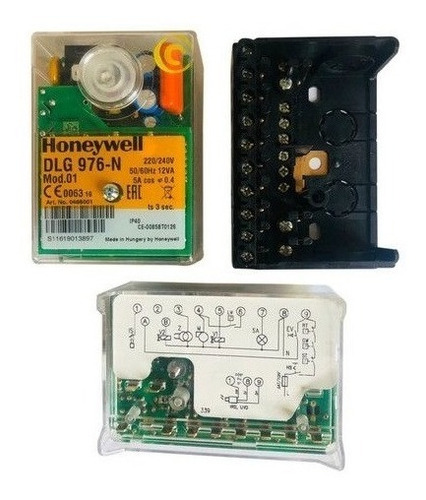 Imagen 2 de 6 de Controlador De Llama Electronico Satronic DLG 976 N + Zocalo
