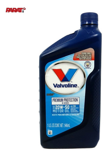 Aceite Valvoline Premium Protection 20w50 1l - Castrol Gtx