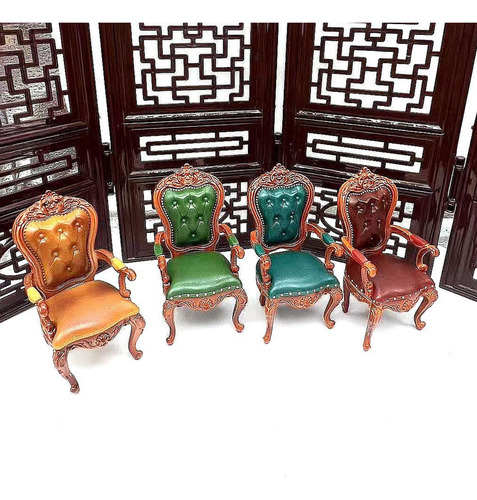 Silla De Muñeca Para Decorar Tu Hogar, Diseño Amarillo
