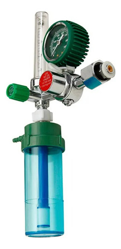 Regulador De Oxígeno Tuerca / Tipo H - Kit Flujómetro, Vaso