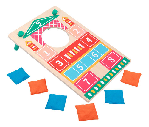 Juego Clásico De Sacos De Arena Para Padres E Hijos, Sacos