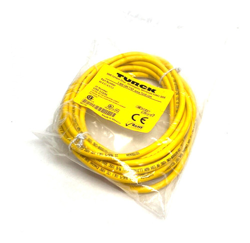 Turck Rk 4.5t-4/s715 Eurofast Single Ended Cordset U Ccr
