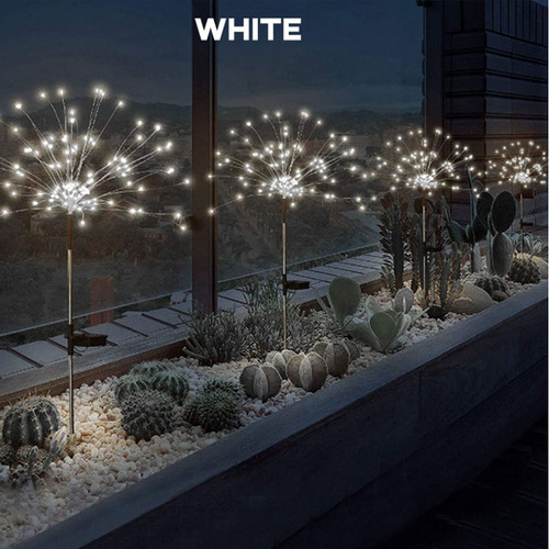 150 Luces Led Solares Para Fuegos Artificiales, 2 Modos, 2 U