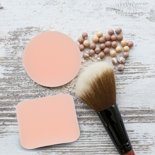 Prácticos Pomos De Maquillaje En Polvo Para Home Trav, 4 Uni
