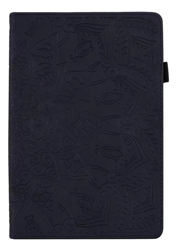 Funda Smart Vintage De Piel Grabada En Relieve Para iPad 9.7