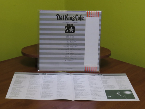 Nat King Cole - Best 20 - Vinilo Lp Ed. Japan + Obi 1975