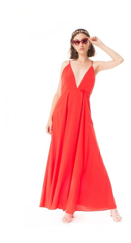 Vestido Kruger Touch Rojo Las Pepas