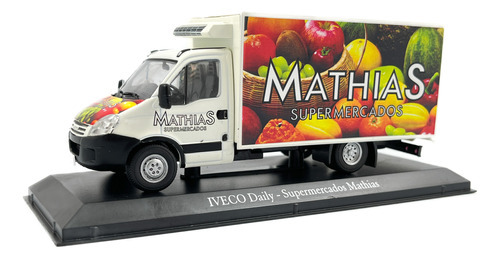 Veículos De Serviço Iveco Daily Supermercados Mathias- Ed.70 Cor Branco