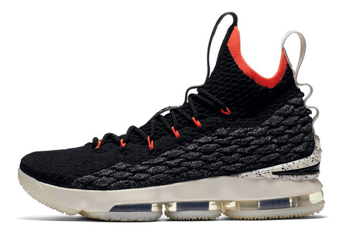 Zapatillas Nike Lebron 15 Black Bright Crimson Aq2363-002   