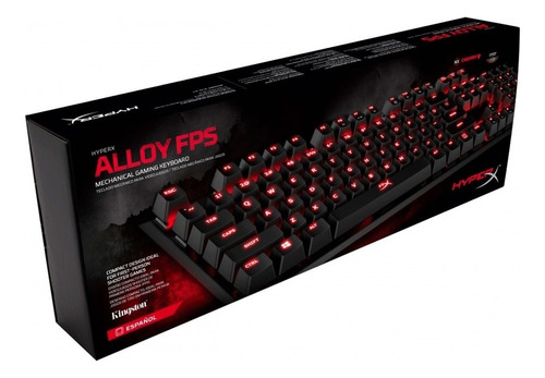 Hyper X Teclado Gaming Cherrymx Alloy Fps Hx-kb1br1-la/a4