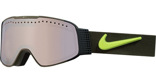 Antiparras Ski Snowboard // Nike Fade Cargo Khaki Volt