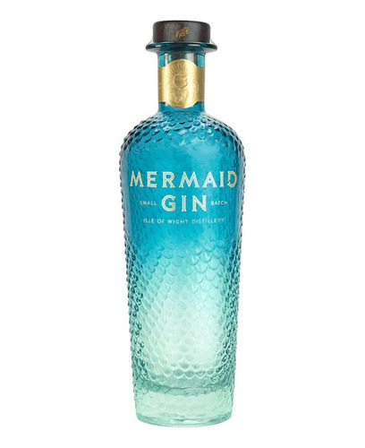 Gin Mermaid Blue 700 Ml Isle Of Wight Distillery Inglaterra