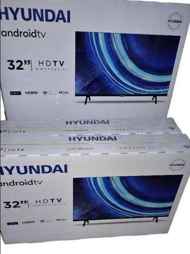 Imagen 3 de 8 de Smart Tv Hyundai 32 Pulgadas Android Wifi Netflix Garantía