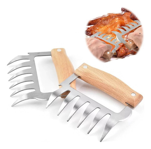 Xiaery Garras De Oso Carne Cocina Asado Cuchillo Acero