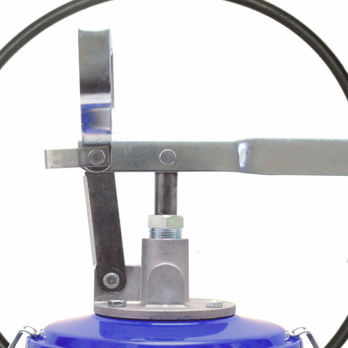 Bomba Engraxar Manual 7kg C/ Mangueira 1,30m Mac 40 Azul