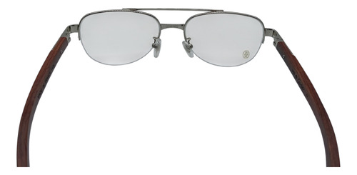 Lente Cartier Color Plata Ct03162o Plateado